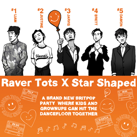 Starshaped x Raver Tots