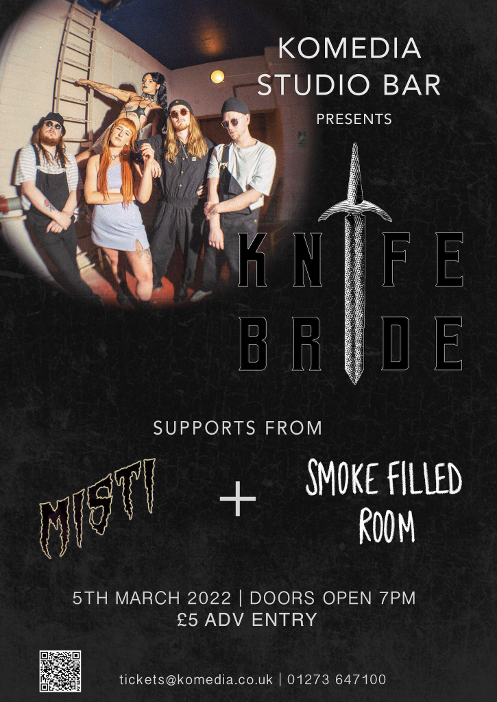 Knife Bride + Misti + Smoke Filled Room