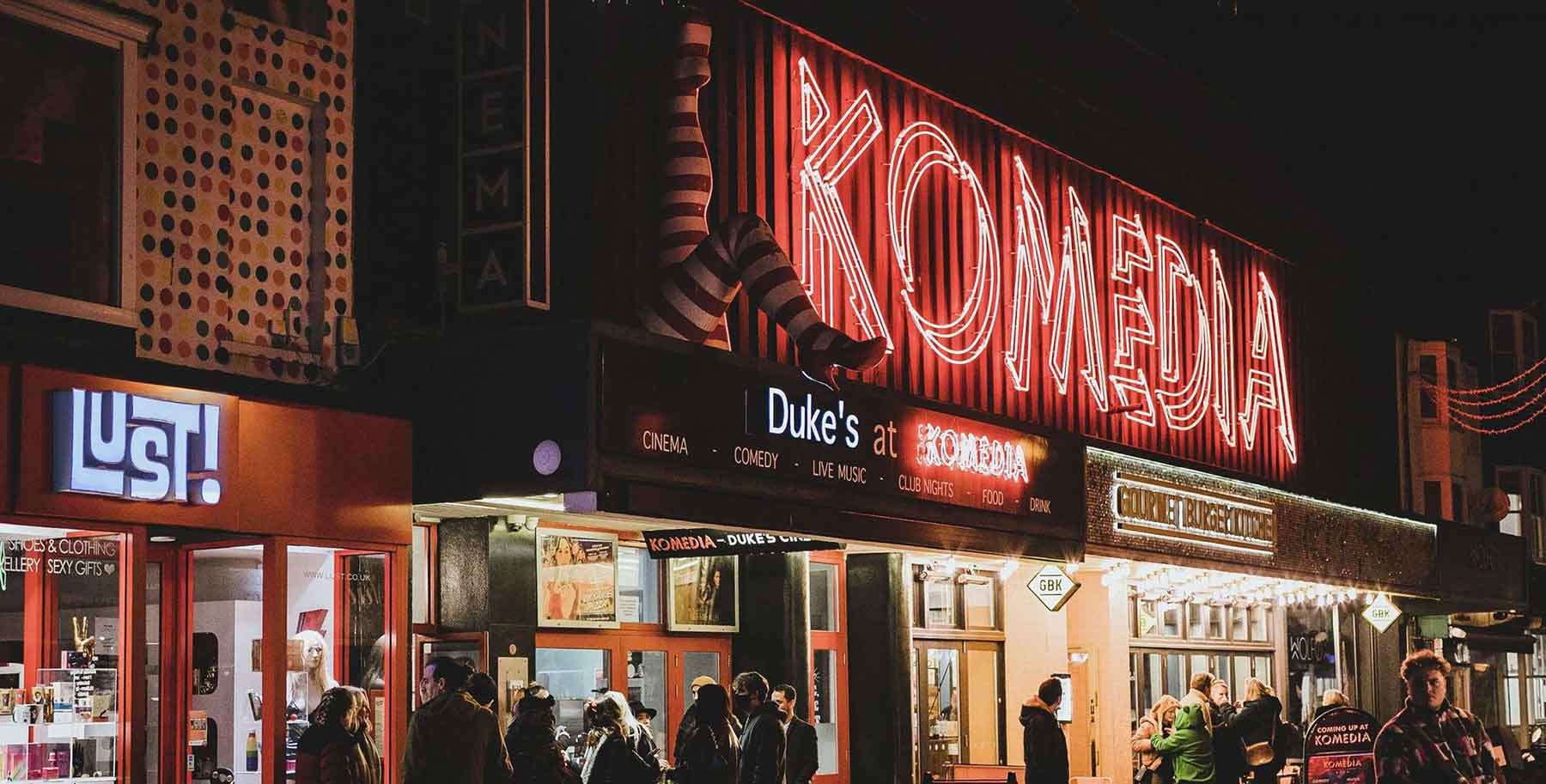 Komedia Venue Entrance